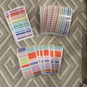 Noted by Post-it Colorful Stickers for Journals, Planners & Calendars